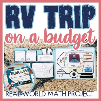 Preview of End of Year Real World Projects Fun Math Activity Worksheets 4th 5th 6th Grade