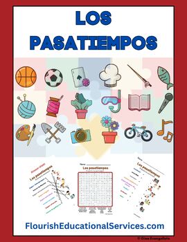 Preview of Fun-filled Spanish Adventures: Explore Hobbies with Exciting Activities