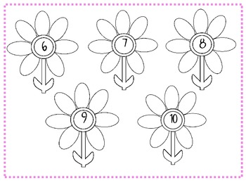 Number Facts to 10- Flower theme by Classroom Ponderings | TPT
