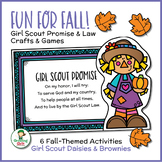 Fun for Fall! - Girl Scout Promise & Law Crafts & Games - 