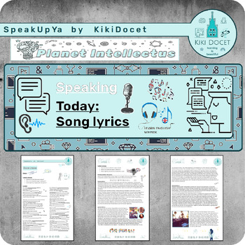 Preview of Fun fun fun - song lyrics worksheet, listening, speaking, vocab, all you need!!!