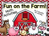 Fun on the Farm! Math Activities!