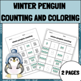 Fun winter activities for counting and coloring 1-8 | wint