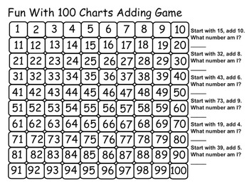 100 Chart Interactive Smartboard
