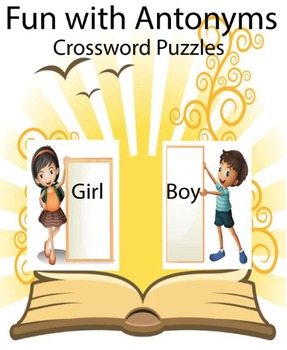 Preview of Fun with Antonyms Crossword Puzzles