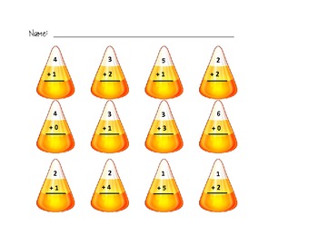 Preview of Fun with Candy Corn Math