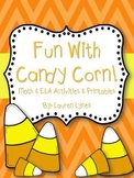 Fun with Candy Corn! {Math & ELA Activities & Printables}