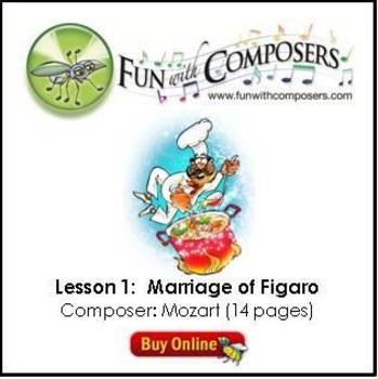 Preview of Fun with Composers - Marriage of Figaro - Lesson Plan