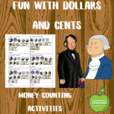 Money Counting Worksheets:  Fun with Dollars and Cents