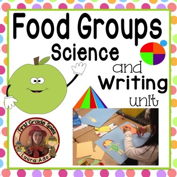 Preview of Fun with Food Groups & My Plate Science and Writing Unit