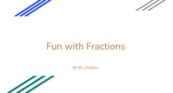 Preview of Fun with Fractions
