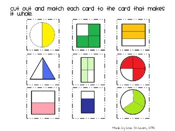 Fun with Fractions Math Unit by Love to Learn and Teach | TpT