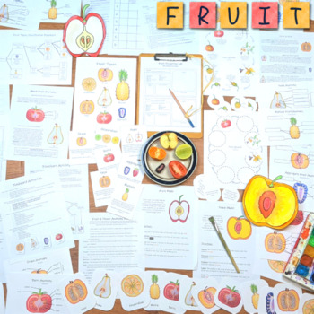 Preview of Fun with Fruit: botany study materials - learn about the types of fruit!