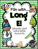 Fun with Long E! {Common Core Word Work Activities}