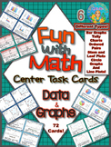 Fun with Math Data and Graphs Center Task Cards Common Cor