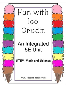 Preview of Fun with Math, Science, and Ice Cream: A 5E STEM Lesson K-2