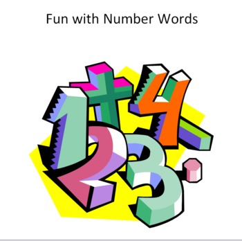 Preview of Fun with Number Words - A collection of short number words songs and chants
