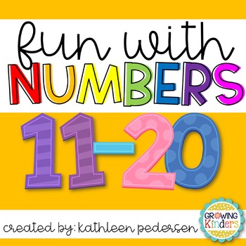Preview of Fun with Numbers Part 2!  11-20
