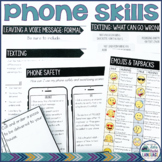 Phone Skills: Life Skills | Social Skills Unit