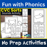 Fun with Phonics: CVC Sorts and Sounds Activity