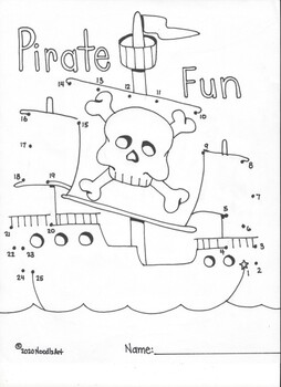 fun with pirates kindergarten worksheets by noodlzart tpt