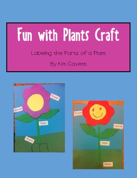 Preview of Fun with Plants Craft: Parts of a Plant