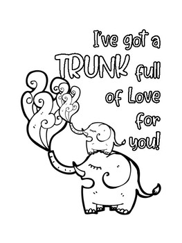 fun with puns valentine's day coloring book for kids  tpt