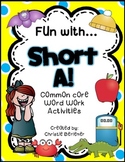 Fun with Short A! {Common Core Word Work Activities}