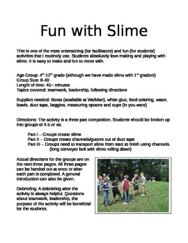 Preview of Fun with Slime