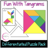 Fun with Tangrams | Differentiated Puzzle Pack