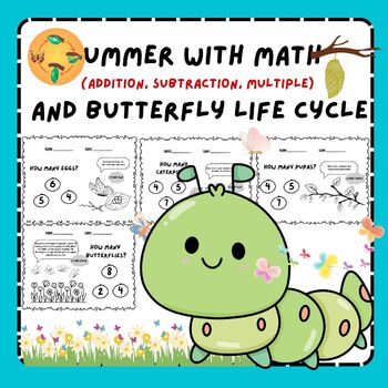 Preview of Fun with math (Addition,Subtraction,Multiple) for kindergarten-first grade