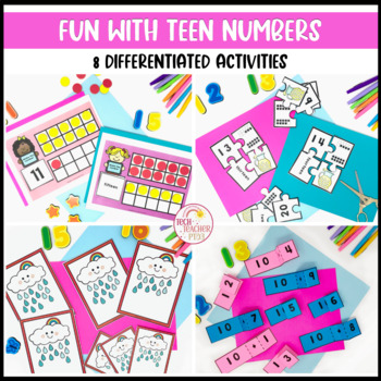 Preview of Teen Number Activities