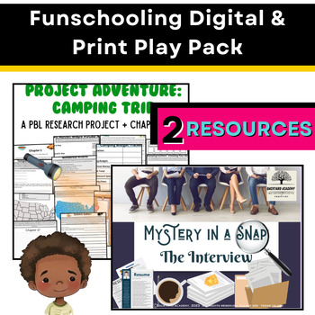 Preview of FunSchooling Digital & Print Play Pack- 2 Awesome Fun Resources Inside