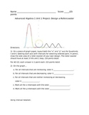 Function Attributes Project: Design a Roller Coaster