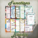 Function Bundle - (Guided Notes and Practice)