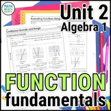 Function Fundamentals - Unit 2 - Texas Algebra 1 Curriculum