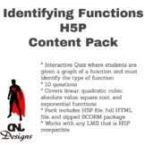 Function Identification H5P Interactive Quiz
