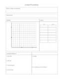 Function Link Sheet Package (24 Full Page Templates)