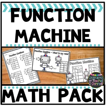 Preview of Function Machine Freebie