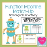 Function Machine Match-Up Scavenger Hunt