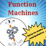 Function Machines Interactive Activity - PRINTABLE MANIPULATIVE