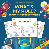 Function Machines - What's My Rule?: Input and Output Tabl