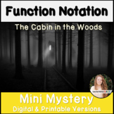 Function Notation Activity | Digital and Printable Mystery