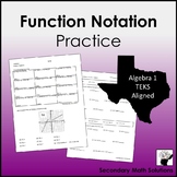 Function Notation Practice