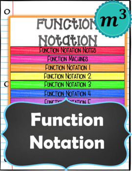 Preview of Function Notation (Notes & 2 Quizzes) (GOOGLE)(Distance Learning)