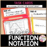 Function Notation Task Cards