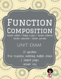 Function Composition/Notation/Arithmetic - Unit Test