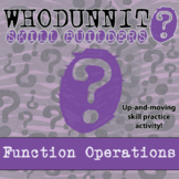 Function Operations Whodunnit Activity - Printable & Digital Game Options