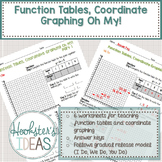 Function Tables, Coordinate Graphing Oh My!