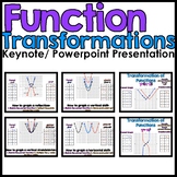 Function Transformations PowerPoint & Keynote Presentation